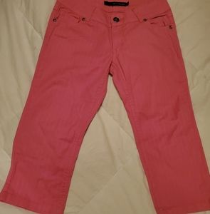 Calvin Klein jeans pink capris